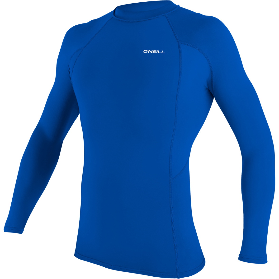 2026 O'Neill Mens Basic Skins Long Sleeve Rash Vest 5714 - Pacific